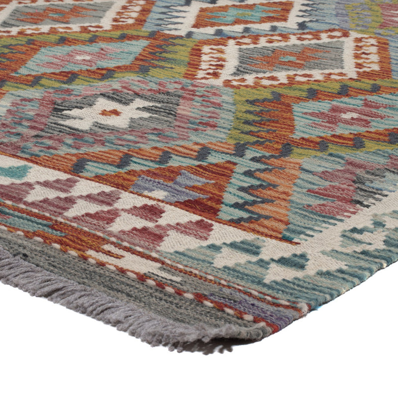 Kelim Rug - Splash - 316 x 205 cm - multicolored