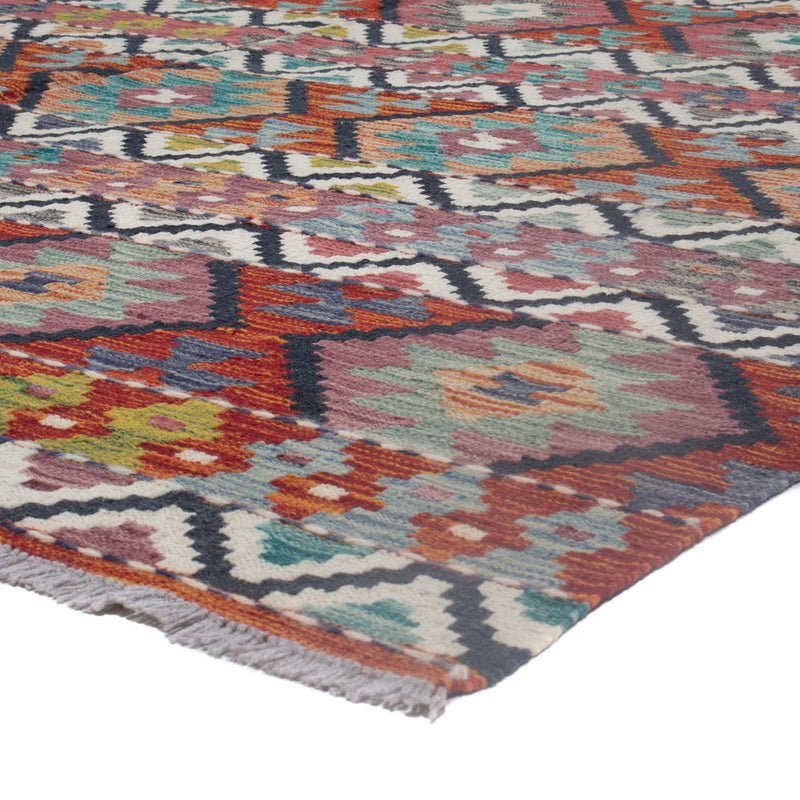 Kelim Rug - Splash - 303 x 198 cm - multicolored