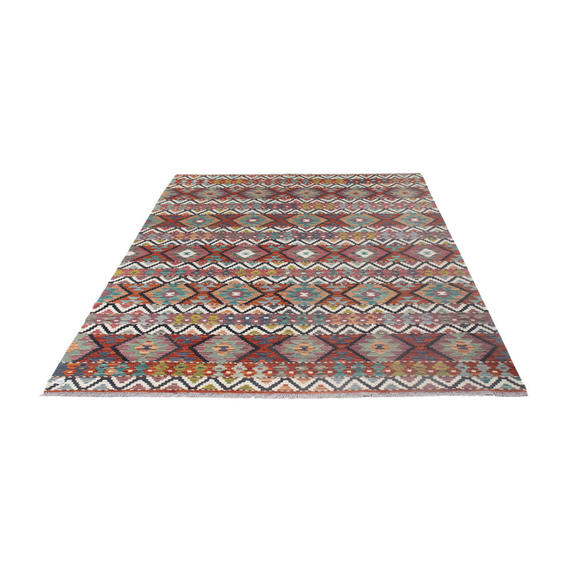 Kelim Rug - Splash - 303 x 198 cm - multicolored