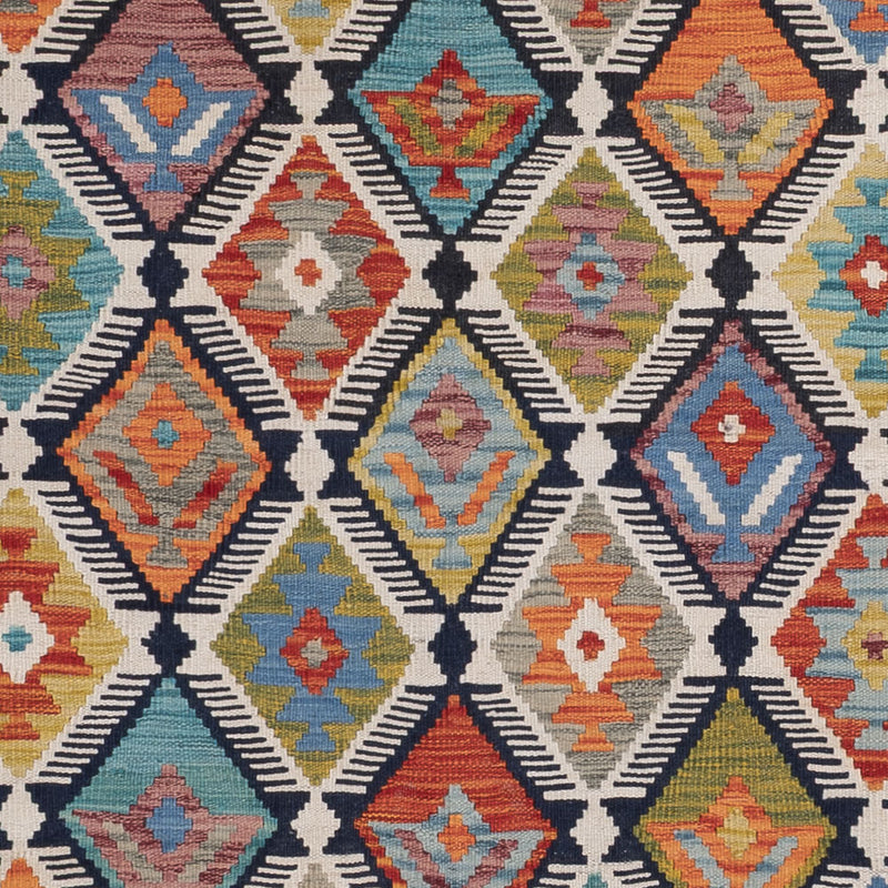 Kelim Rug - Splash - 240 x 180 cm - multicolored