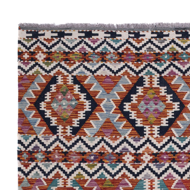 Kelim Rug - Splash - 256 x 175 cm - multicolored