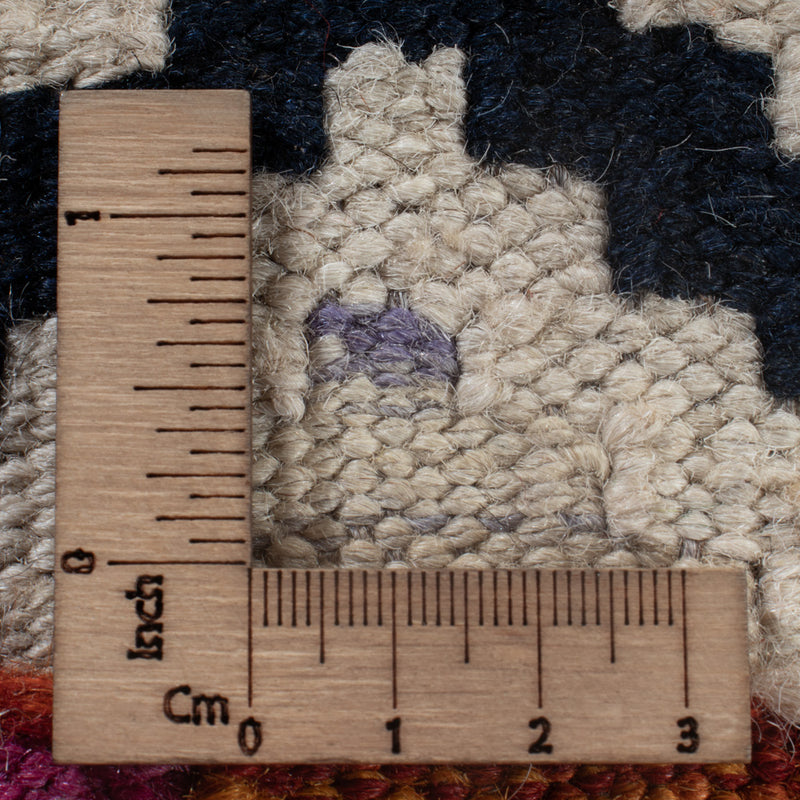 Kelim Rug - Splash - 256 x 175 cm - multicolored