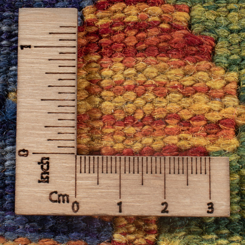 Kelim Rug - Splash - 247 x 178 cm - multicolored