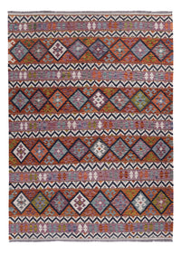 Kelim Rug - Splash - 240 x 175 cm - multicolored