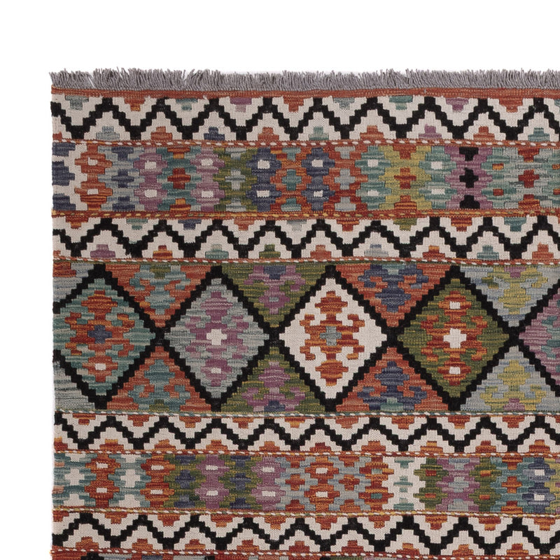 Kelim Rug - Splash - 287 x 197 cm - multicolored