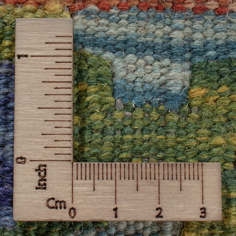 Kelim Rug - Splash - 287 x 197 cm - multicolored