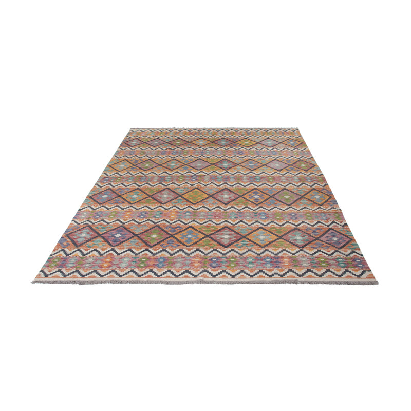 Kelim Rug - Splash - 301 x 212 cm - multicolored