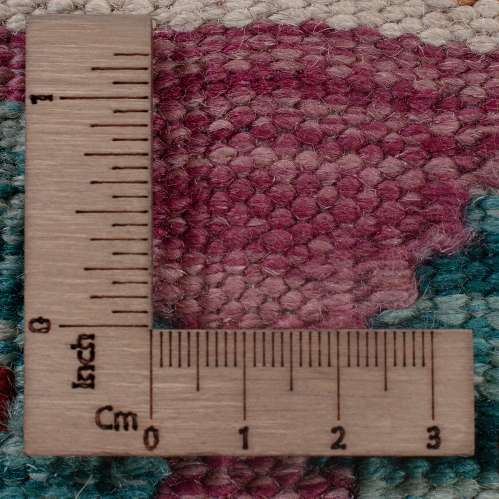 Kelim Rug - Splash - 205 x 165 cm - multicolored