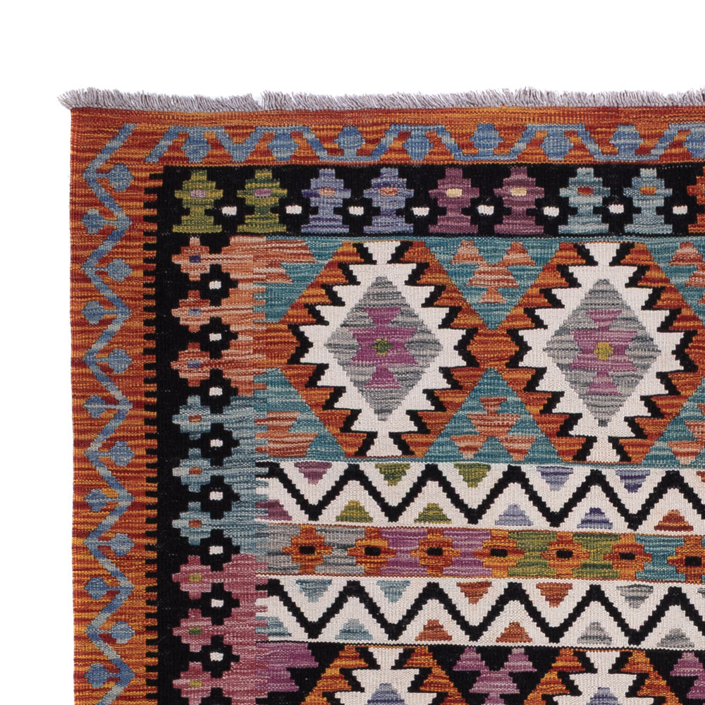 Kelim Rug - Splash - 245 x 178 cm - multicolored