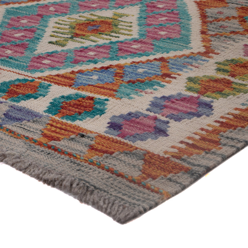 Kelim Rug - Splash - 150 x 107 cm - multicolored