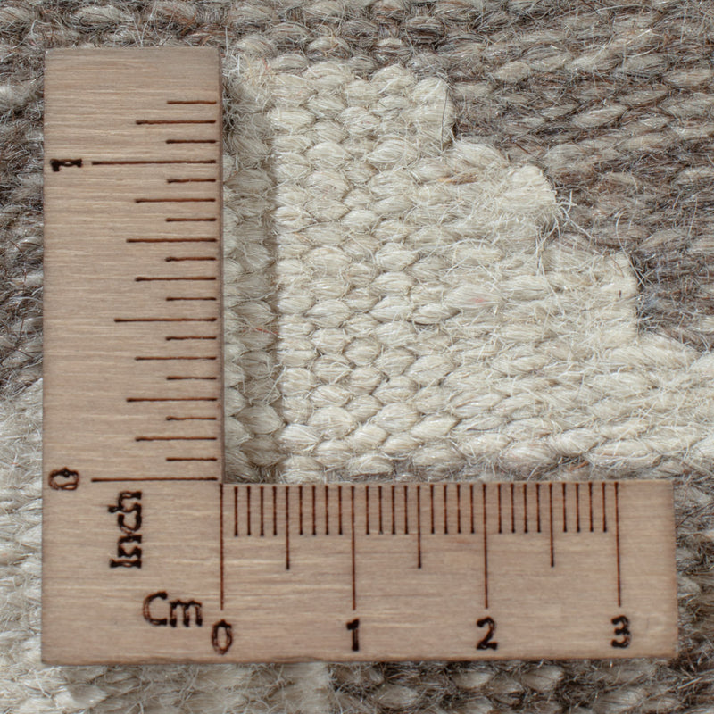 Kelim Rug - Splash - 296 x 202 cm - light grey