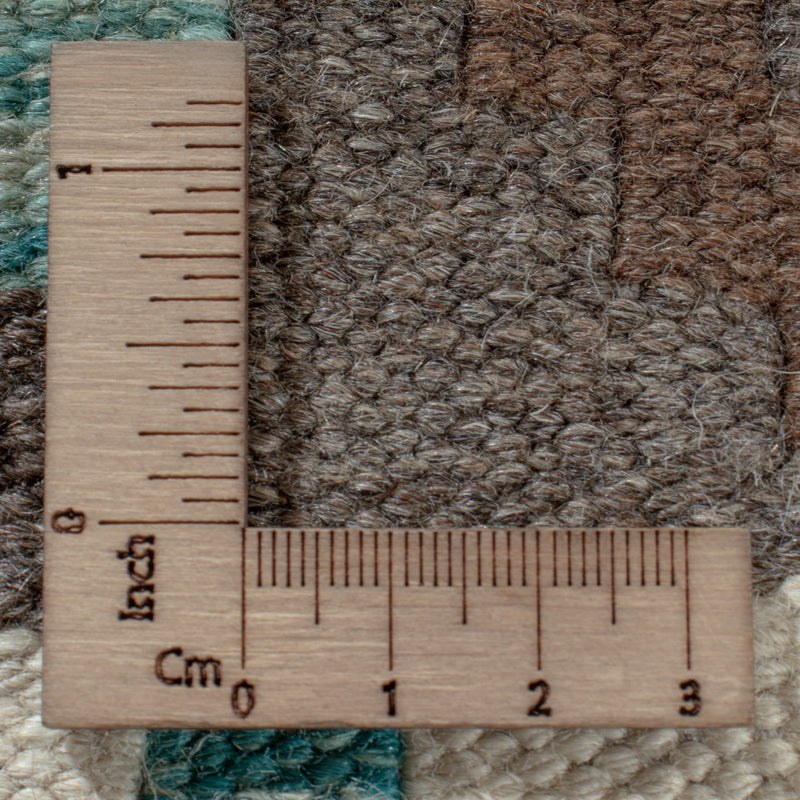 Kelim Rug - Splash - 296 x 205 cm - dark grey