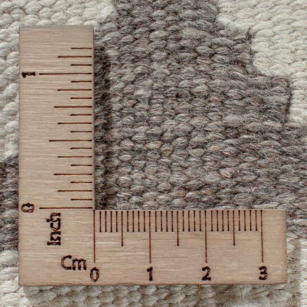 Kelim Rug - Splash - 299 x 200 cm - light grey