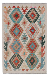 Kelim Rug - Splash - 128 x 82 cm - multicolored