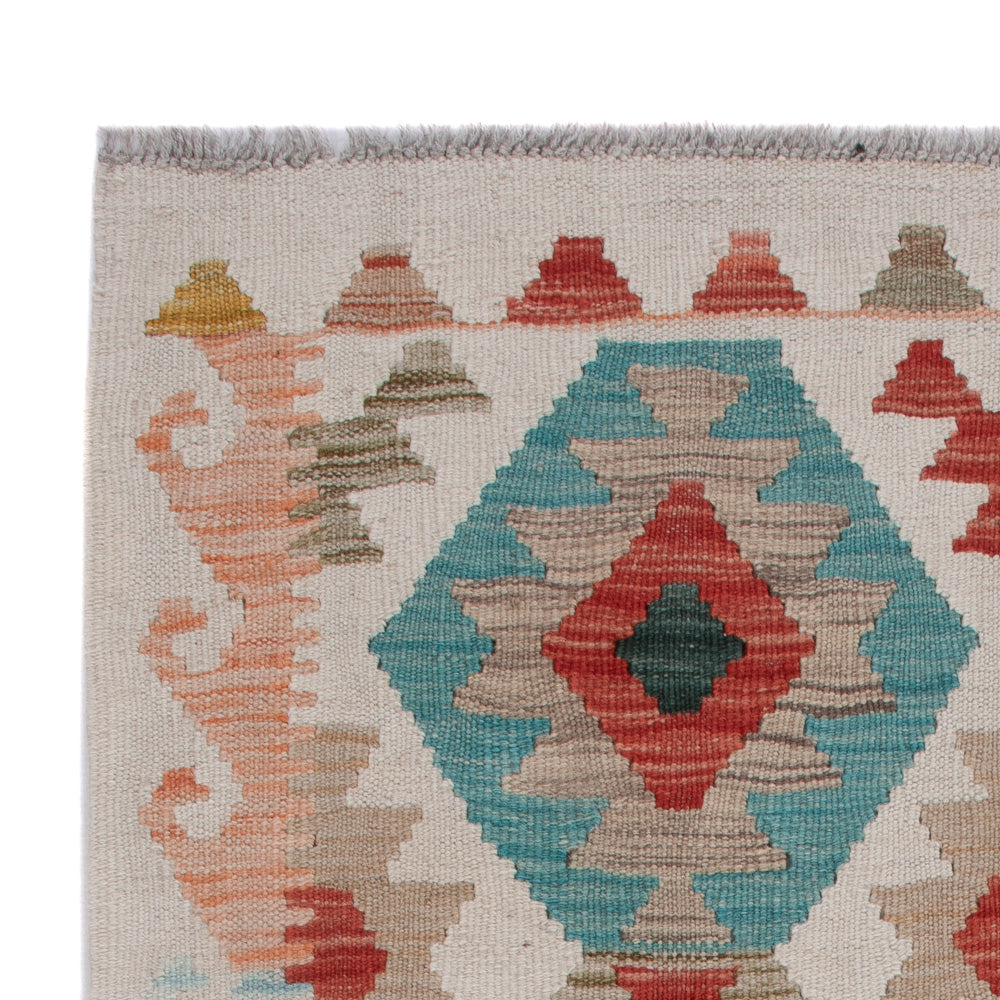 Kelim Rug - Splash - 128 x 82 cm - multicolored