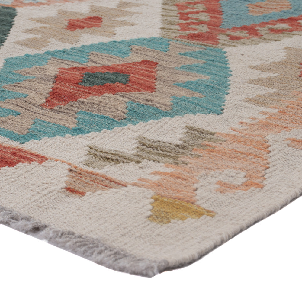 Kelim Rug - Splash - 128 x 82 cm - multicolored