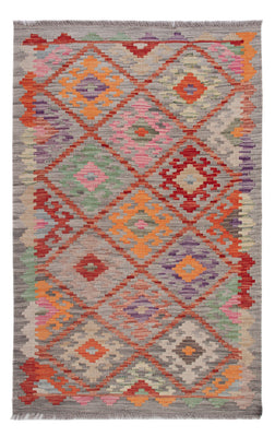 Kelim Rug - Splash - 130 x 83 cm - multicolored