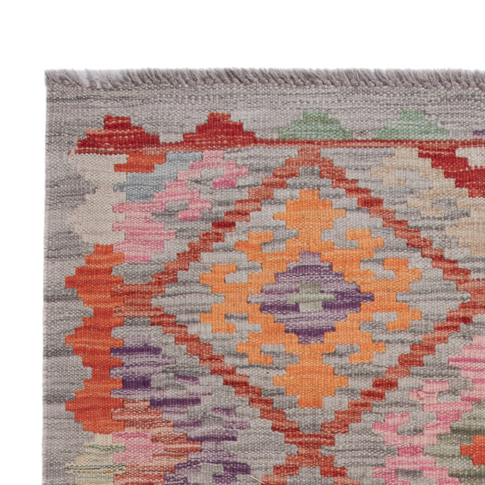 Kelim Rug - Splash - 130 x 83 cm - multicolored