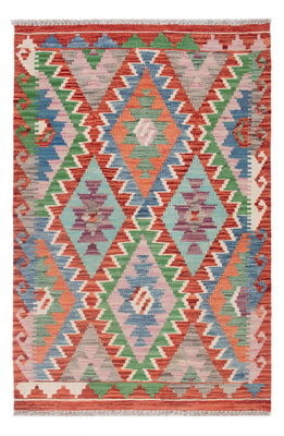 Kelim Rug - Splash - 122 x 83 cm - multicolored