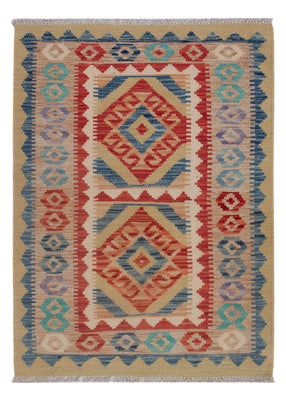 Kelim Rug - Splash - 118 x 86 cm - multicolored