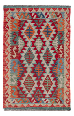 Kelim Rug - Splash - 120 x 81 cm - multicolored