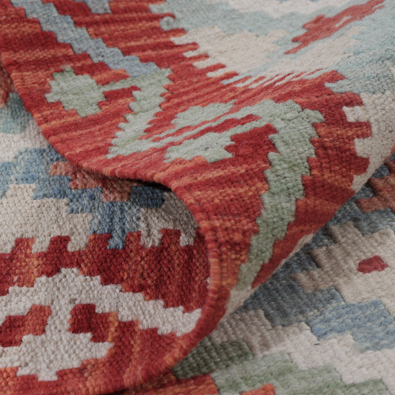 Kelim Teppich - Splash - 120 x 83 cm - mehrfarbig