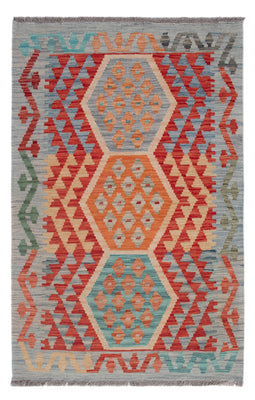 Kelim Rug - Splash - 128 x 85 cm - multicolored