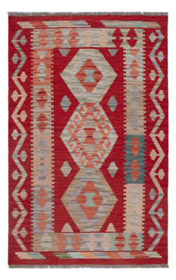 Kelim Rug - Splash - 123 x 80 cm - multicolored