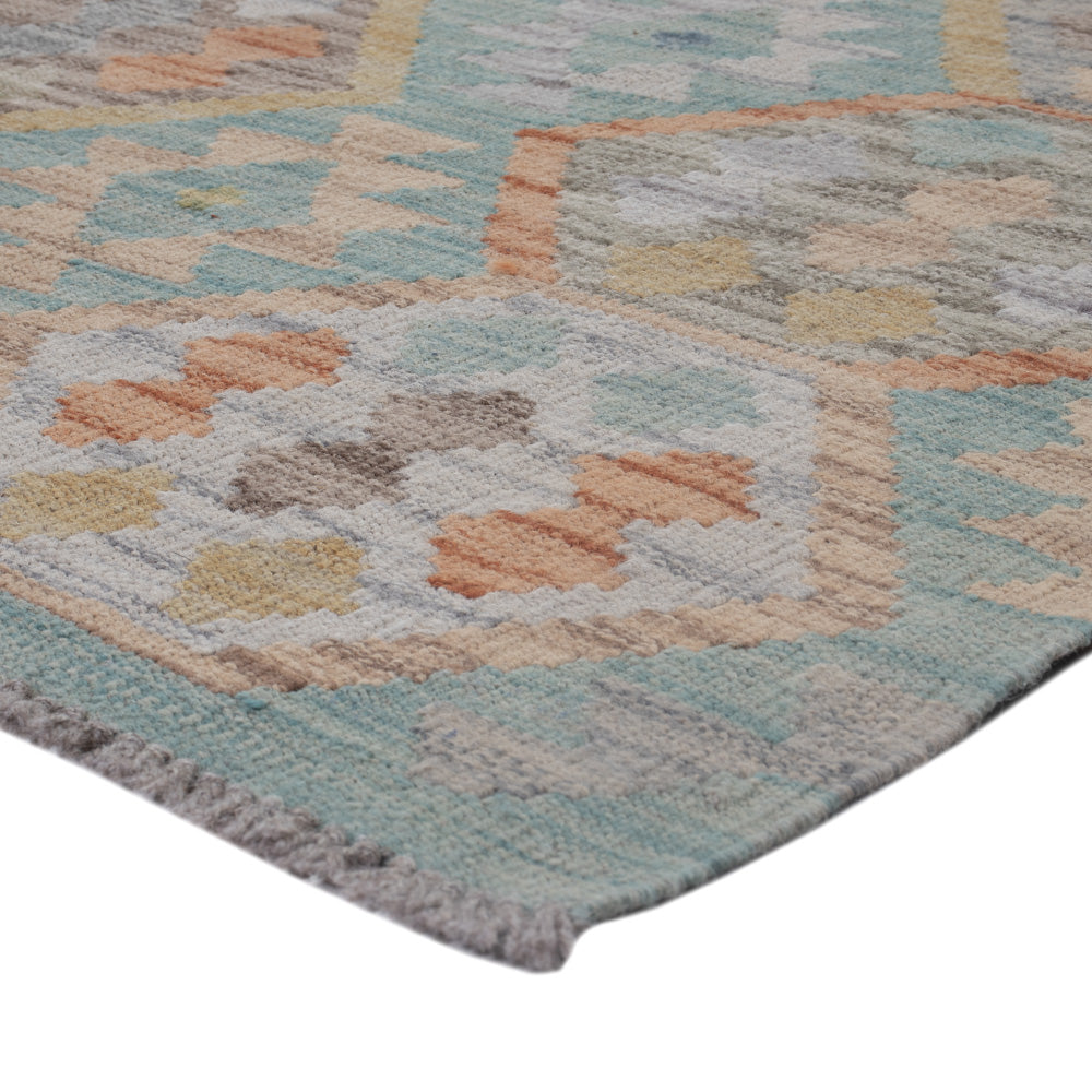 Kelim Rug - Splash - 126 x 80 cm - multicolored