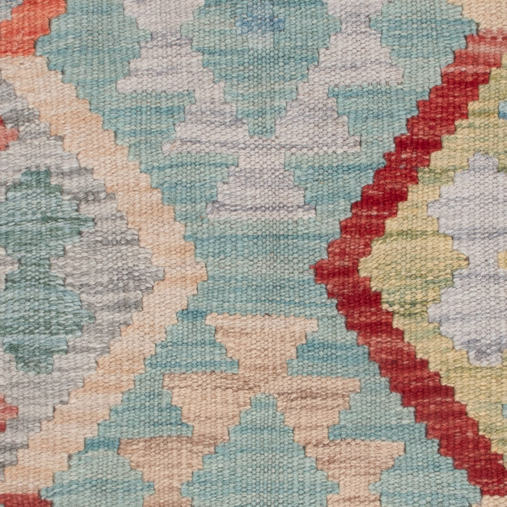 Kelim Rug - Splash - 130 x 79 cm - multicolored