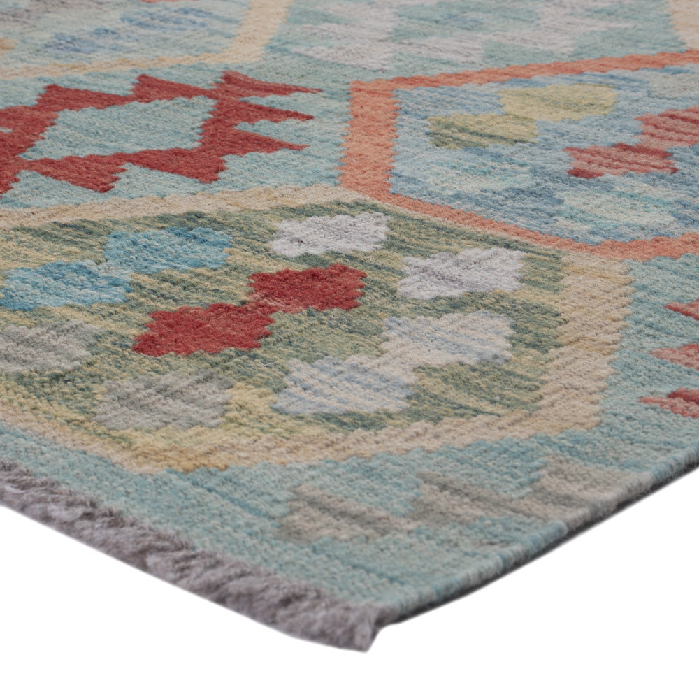 Kelim Rug - Splash - 130 x 79 cm - multicolored