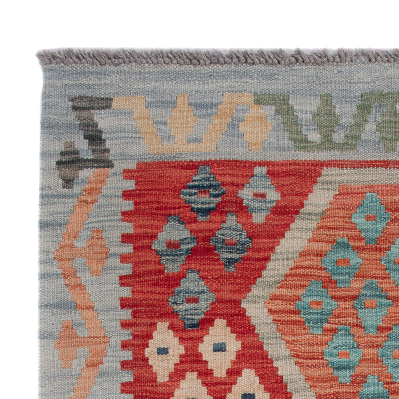 Kelim Rug - Splash - 124 x 85 cm - multicolored