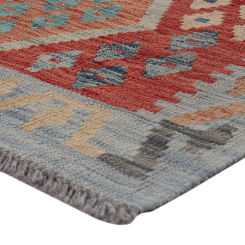 Kelim Rug - Splash - 124 x 85 cm - multicolored