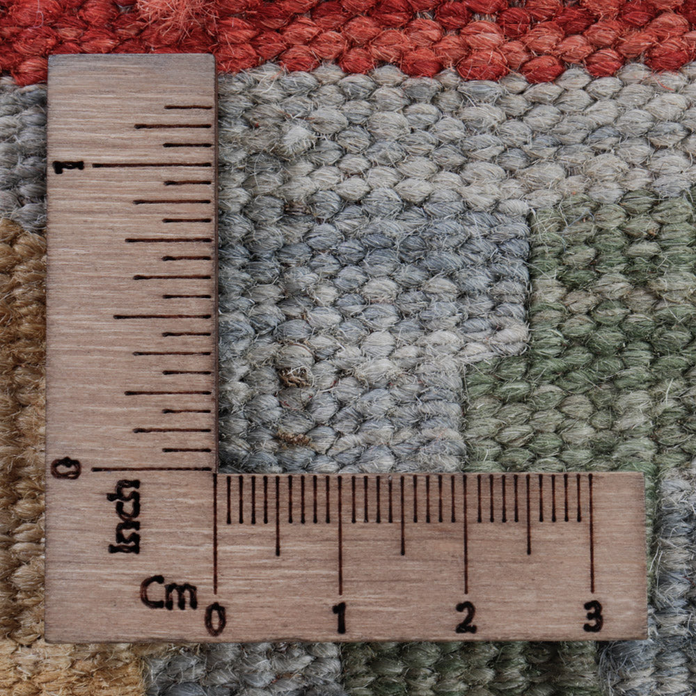 Kelim Rug - Splash - 124 x 85 cm - multicolored