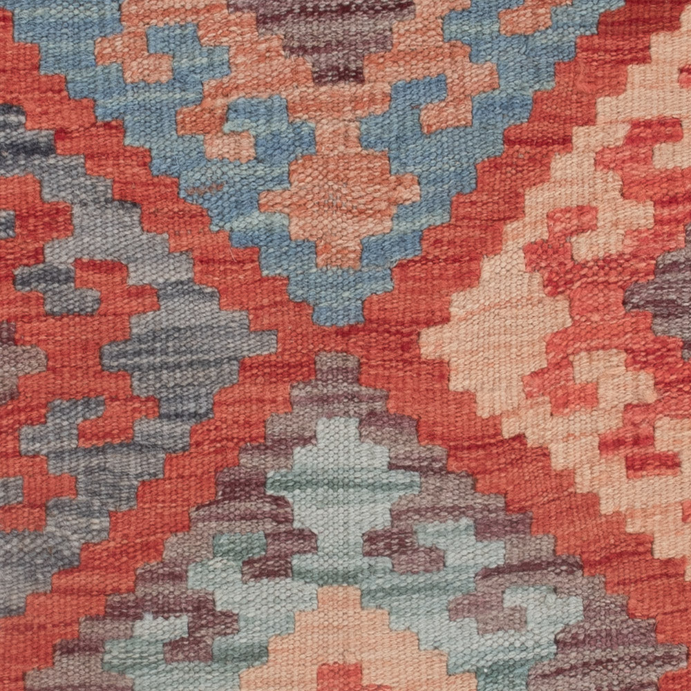 Kelim Teppich - Splash - 138 x 78 cm - mehrfarbig