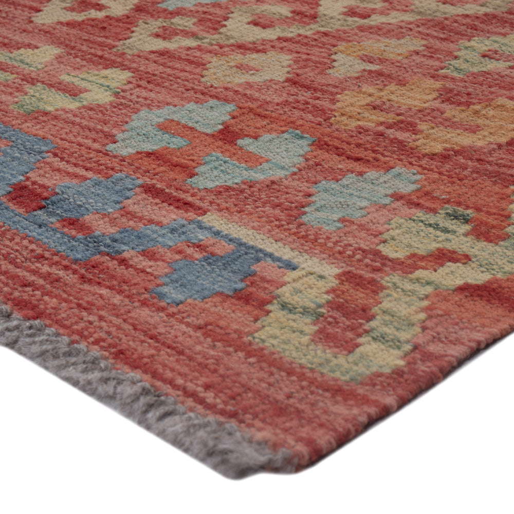 Kelim Teppich - Splash - 117 x 76 cm - mehrfarbig