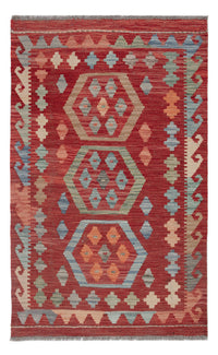 Kelim Rug - Splash - 126 x 80 cm - multicolored