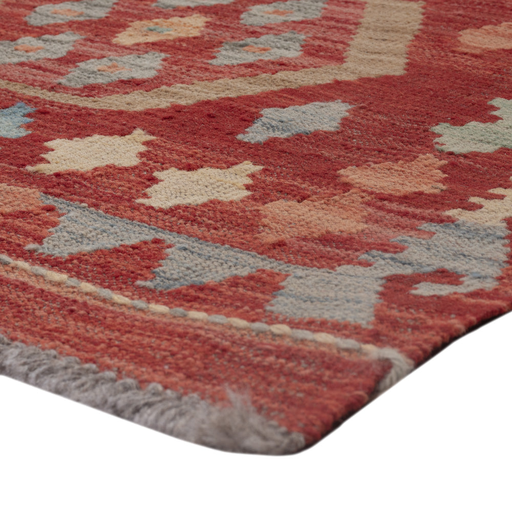 Kelim Rug - Splash - 126 x 80 cm - multicolored