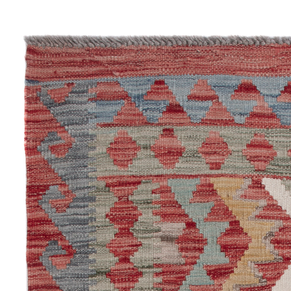 Kelim Teppich - Splash - 123 x 82 cm - mehrfarbig