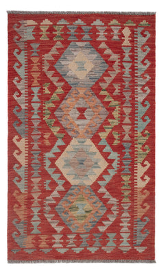 Kelim Rug - Splash - 128 x 74 cm - multicolored