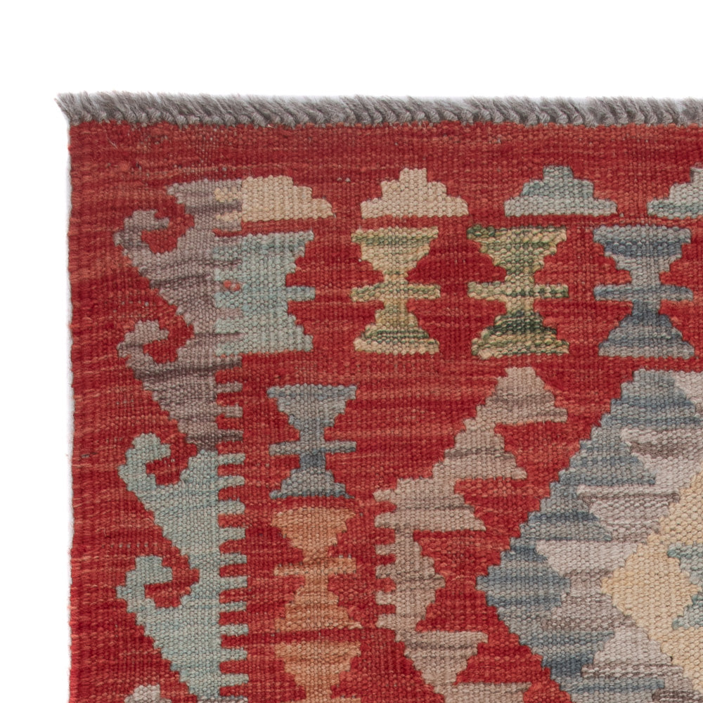 Kelim Rug - Splash - 128 x 74 cm - multicolored