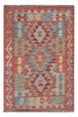 Kelim Rug - Splash - 108 x 76 cm - multicolored