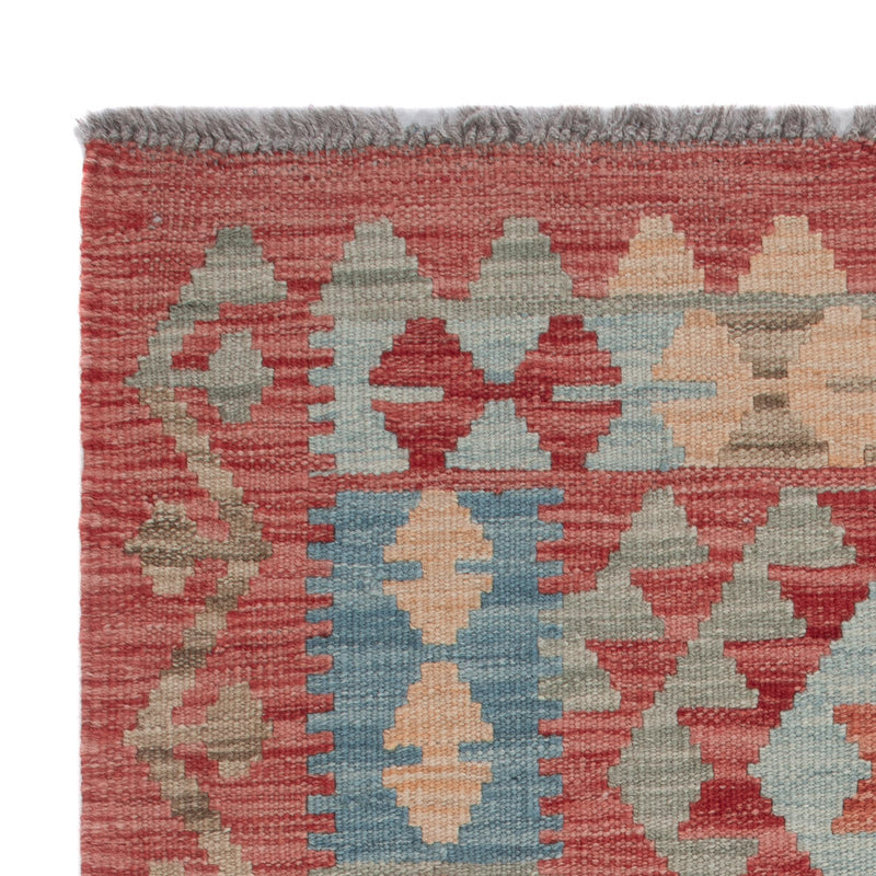 Kelim Teppich - Splash - 108 x 76 cm - mehrfarbig