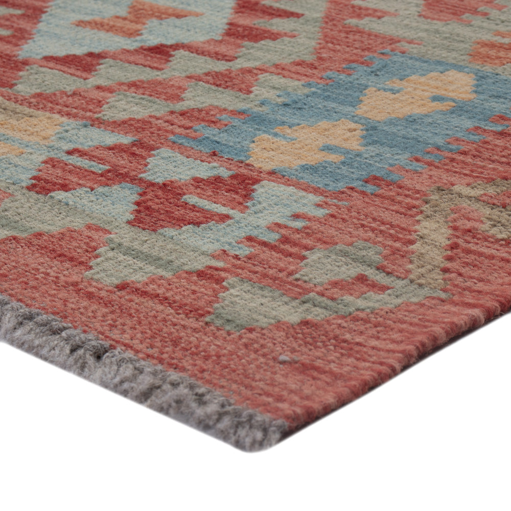 Kelim Teppich - Splash - 108 x 76 cm - mehrfarbig