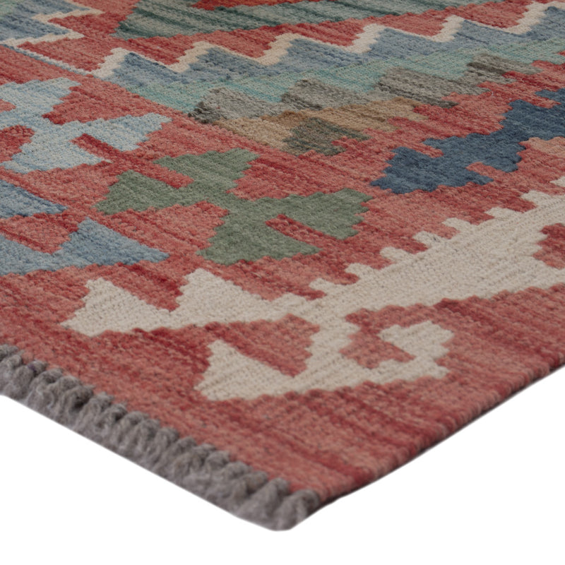 Kelim Teppich - Splash - 124 x 80 cm - mehrfarbig