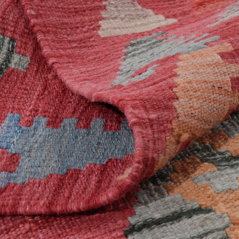 Kelim Rug - Splash - 125 x 85 cm - multicolored