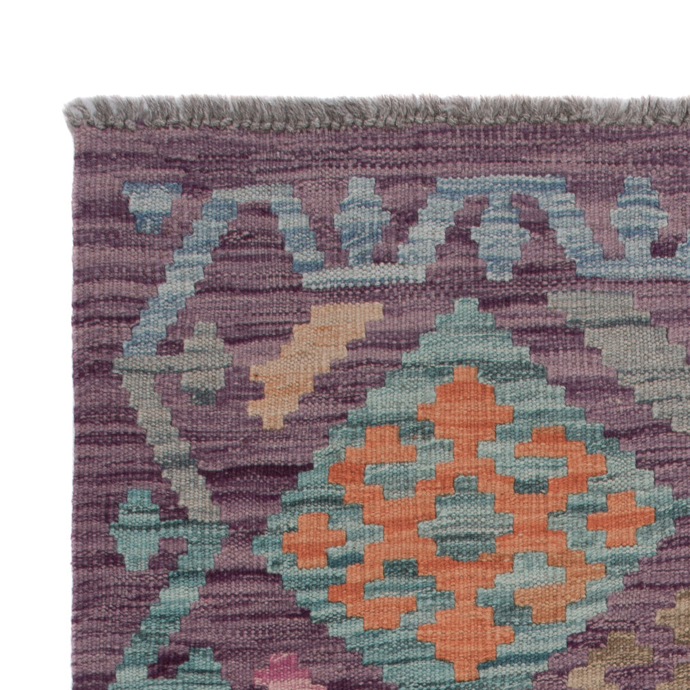 Kelim Rug - Splash - 135 x 82 cm - multicolored