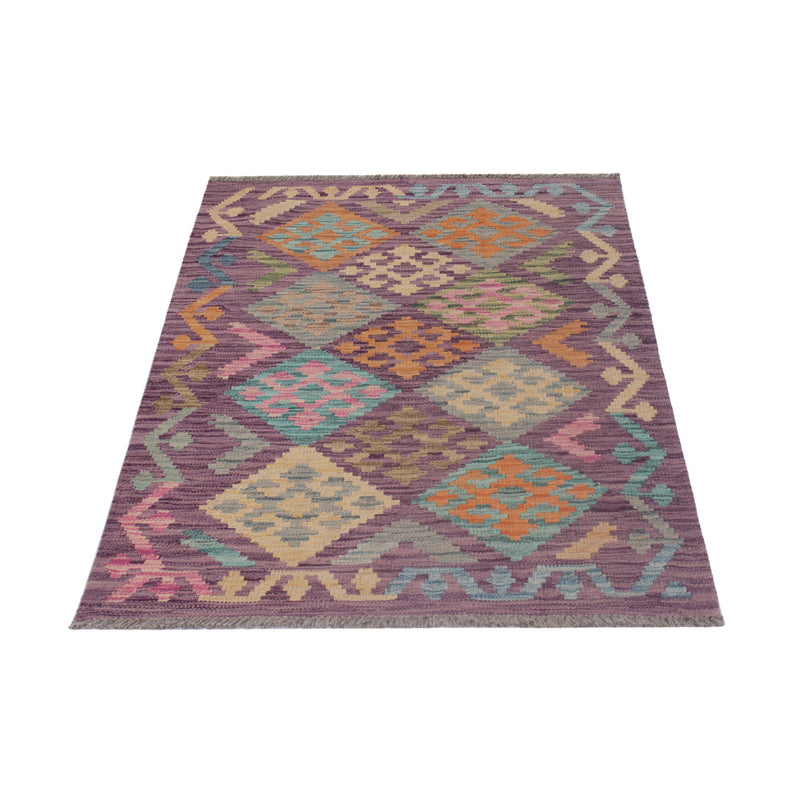 Kelim Rug - Splash - 135 x 82 cm - multicolored