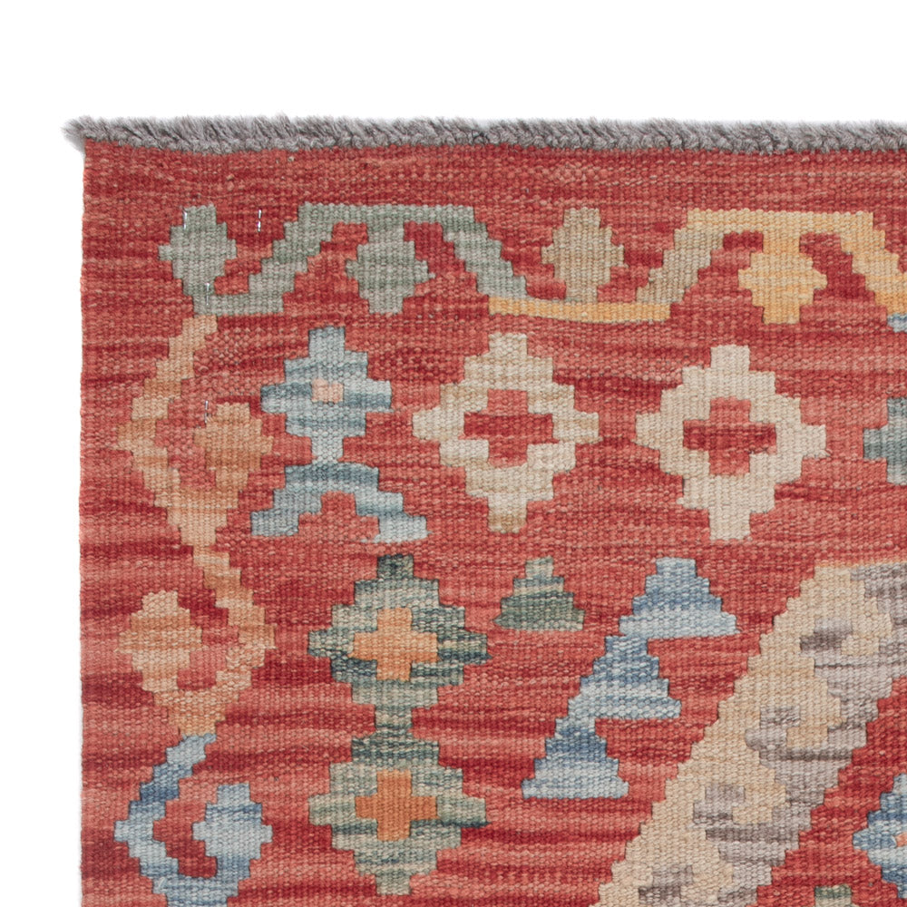 Kelim Rug - Splash - 121 x 79 cm - multicolored