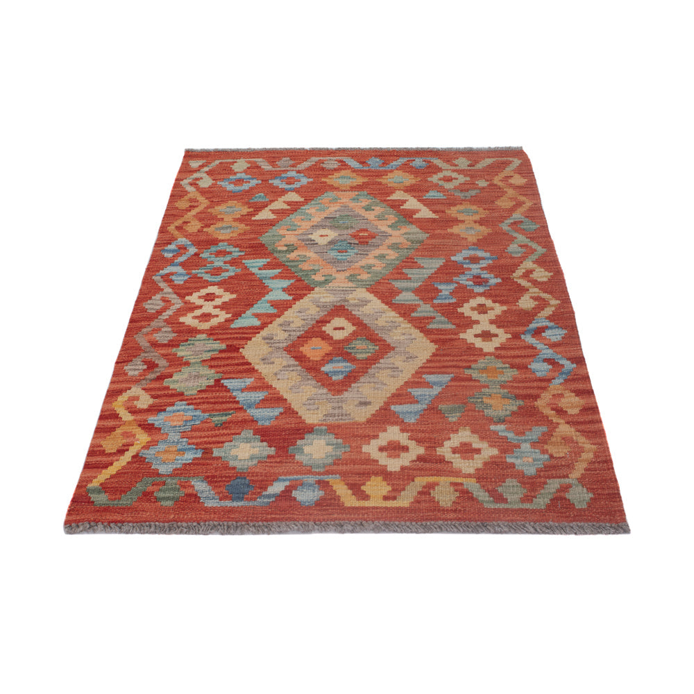 Kelim Rug - Splash - 121 x 79 cm - multicolored